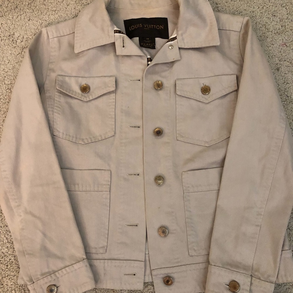 Louis Vuitton Jean jacket cream